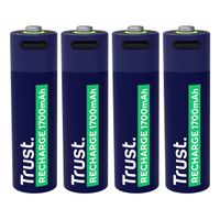 Miniatura 5 de PILAS AA RECARGABLE TRUST USB-C 1700 mAh PACK 4 UNIDADES 25631