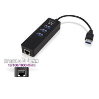 Miniatura 2 de EWENT EW1140 Hub 3 puertos 3.1+ 1Gbps