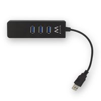Miniatura 3 de EWENT EW1140 Hub 3 puertos 3.1+ 1Gbps