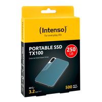 Miniatura 4 de Intenso eSSD TX100 250Gb USB-C 3.2 Gen1 Blue