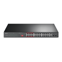 Miniatura 1 de SWITCH NO GESTIONABLE TP-LINK TL-SL1226P 24P POE+ 10/100 2P GIGABIT 2P SLOTS COMBO GIGABIT SFP TOTAL
