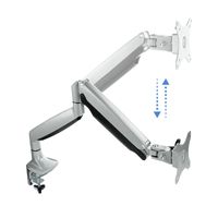 Miniatura 11 de SOPORTE MESA MONITOR/TV TOOQ DB3032TNR-S 13´´/32´´ MAX.9KG PLATA 1 BRAZO