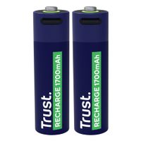 Miniatura 5 de PILAS AA RECARGABLE TRUST USB-C 1700 mAh PACK 2 UNIDADES 25584