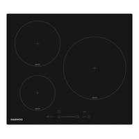Miniatura 1 de VITROCERAMICA INDUCCION DAEWOO BH6ISF31BNM-ES 3 ZONAS COCCION ANCHO 60 CM