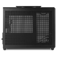 Miniatura 11 de NOX Hummer Mini torre M-ATX portable mesh Ngr  Negro