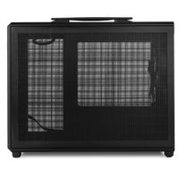 Miniatura 12 de NOX Hummer Mini torre M-ATX portable mesh Ngr  Negro