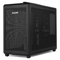 Miniatura 16 de NOX Hummer Mini torre M-ATX portable mesh Ngr  Negro