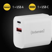 Miniatura 5 de Intenso | Cargador pared W30AC|1xUSB-A 1xUSB-C