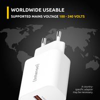 Miniatura 6 de Intenso | Cargador pared W30AC|1xUSB-A 1xUSB-C