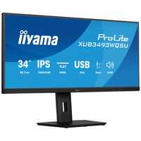 Miniatura 1 de IIYAMA XUB3493WQSU-B6  ProLite 34" LED IPS UltraWide Quad HD HDMI Altavoces