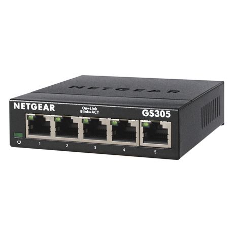 5-PORT GIGABIT ETHERNET UNMANAGED SWITCH GS305 IN - Imagen 3 de 4 5-PORT GIGABIT ETHERNET UNMANAGED SWITCH GS305 IN - Imagen 3 de 4