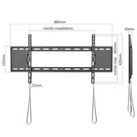 Miniatura 3 de iggual SPTV86 Soporte TV pared Fijo 43-90 80kg
