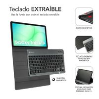 Miniatura 6 de FUNDA CON TECLADO KEYTAB PRO BT SAMSUNG GALAXY TAB A9 +11"