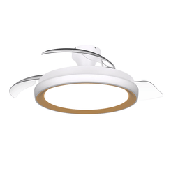 VENTILADOR DE TECHO CON LED BLISS GOLD