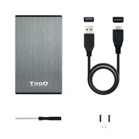Miniatura 3 de CAJA HDD TOOQ TQE-2527G 2.5´´ SATA USB3.0/3.1 9,5MM GEN1 GRIS
