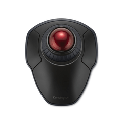 KENSINGTON ORBIT WITH SCROLL RING WIRELESS TRACKBALL - BLA CK