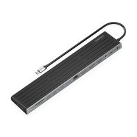 Miniatura 3 de AISENS USB C Dock 13 en 1  USB C A 2xHDMI  1xDisplayPort  1xRJ45  3xUSB A  2xUSB C  1xUSB C PD  1xSD  1xMicro SD  1xAudio  1xRanura Kensington  30cm