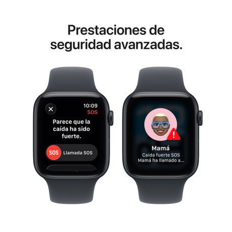 Apple Watch SE 3 GPS 44mm Midnight Aluminium Case with Midnight Sport Band - M/L - Imagen 4 de 10 Apple Watch SE 3 GPS 44mm Midnight Aluminium Case with Midnight Sport Band - M/L - Imagen 4 de 10
