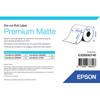 Miniatura 1 de PREMIUM MATTE LABEL - DIE-CUT ROLL: