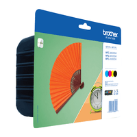 Miniatura 1 de PACK CARTUCHOS BROTHER LC129XLVALBP (NEGRO,CYAN,MAGENTA,AMARILLO)