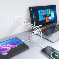 Miniatura 6 de AISENS - CARGADOR GaN 65W, 2xUSB-C PD3.0 QC4.0, 1xUSB-A QC3.0, BLANCO
