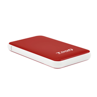 Miniatura 1 de CAJA HDD TOOQ TQE-2528R 2.5´´ SATA3 USB3.1 9,5MM ROJA