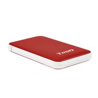 Miniatura 2 de CAJA HDD TOOQ TQE-2528R 2.5´´ SATA3 USB3.1 9,5MM ROJA
