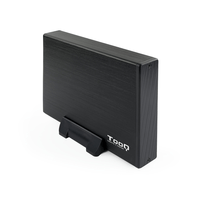 Miniatura 1 de TOOQ TQE-3527B - CARCASA PARA DISCOS DUROS HDD, 3,5", SATA I/II/III, USB 3.0,COLOR NEGRO