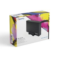 Miniatura 2 de TOOQ TQE-3527B - CARCASA PARA DISCOS DUROS HDD, 3,5", SATA I/II/III, USB 3.0,COLOR NEGRO