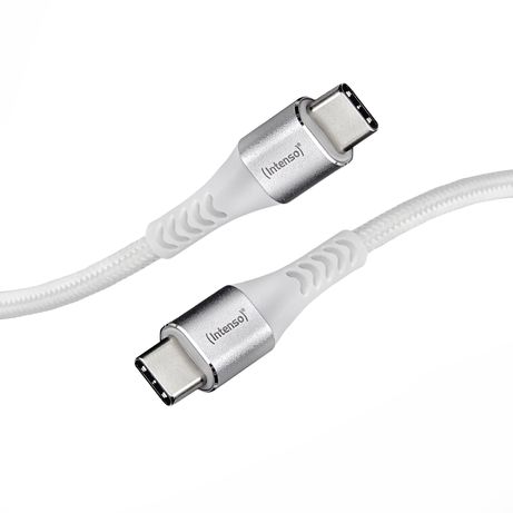 Intenso | Cable USB-C > C|1,5 m|C315C | blanco - Imagen 2 de 3 Intenso | Cable USB-C > C|1,5 m|C315C | blanco - Imagen 2 de 3