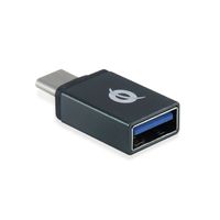 Miniatura 6 de HUB USB 3.0 CONCEPTRONIC HUBBIES04B 4 PUERTOS USB 3.0 COLOR NEGRO Y ADAPTADOR A USB-C