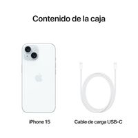 Miniatura 10 de APPLE iPhone 15 6.1" 5G 256GB Azul