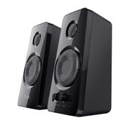 Miniatura 2 de ALTAVOCES TRUST 2.0 TYTAN 18W RMS 36W MAX AUTOALIMENTADO USB CONEXION FRONTAL AURICULARES NEGRO  21560