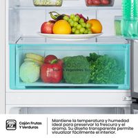 Miniatura 13 de FRIGORIFICO COMBI HISENSE RB390N4BWC C ALTO 186 CM ANCHO 59.5 CM BLANCO