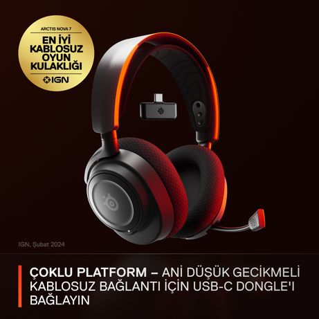 AURICULARES GAMING STEELSERIES ARCTIS NOVA 7 - Imagen 15 de 17 AURICULARES GAMING STEELSERIES ARCTIS NOVA 7 - Imagen 15 de 17
