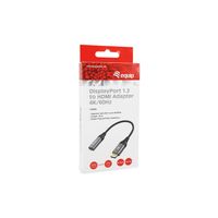 Miniatura 7 de CABLE ADAPTADOR DISPLAYPORT 1.2 A HDMI HEMBRA 4K 0,15CM EQUIP