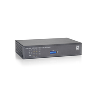 Miniatura 1 de SWITCH NO GESTIONABLE LEVEL ONE FGP-1000 10P 8xPoE 100Mb 1xGb 1xGb SFP 120W CARCASA METALICA