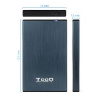 Miniatura 7 de CAJA HDD/SSD TOOQ TQE-2527PB 2.5" SATA USB3.0 AZUL