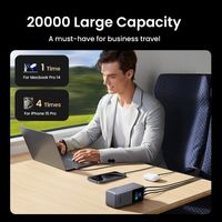 Miniatura 10 de UGREEN POWER BANK NEXODE 130W - 20000MAH - CARGA RAPIDA - GRIS