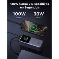 Miniatura 24 de UGREEN POWER BANK NEXODE 130W - 20000MAH - CARGA RAPIDA - GRIS
