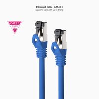 Miniatura 3 de Nanocable Cable red Cat. 8.1 2GHZ SSTP Azul 1m
