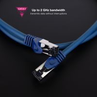 Miniatura 5 de Nanocable Cable red Cat. 8.1 2GHZ SSTP Azul 1m
