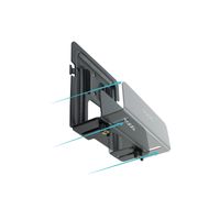 Miniatura 4 de SOPORTES PARED REPRODUCTOR/ROUTER/MINIPC TOOQ TQMPM4776 MAX.5KG NEGRO