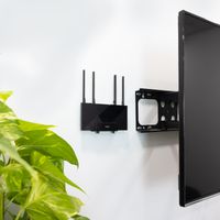 Miniatura 6 de SOPORTES PARED REPRODUCTOR/ROUTER/MINIPC TOOQ TQMPM4776 MAX.5KG NEGRO