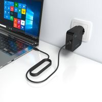 Miniatura 6 de AISENS Cargador 65W PD3 0 1xUSB C 1 5m  Negro