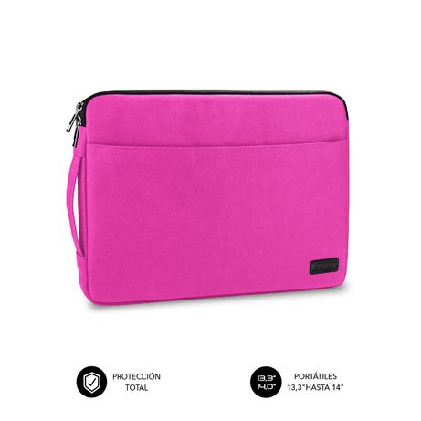MALETIN PORTATIL SUBBLIM 13,3´´ - 14´´ ROSA - Imagen 5 de 5 MALETIN PORTATIL SUBBLIM 13,3´´ - 14´´ ROSA - Imagen 5 de 5