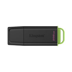 KINGSTON 256GB PORTABLE USB 3.2 GEN 1 DATATRAVELER EXODIA BLACK/GREEN