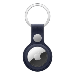 Airtag Finewoven Key Ring Navy