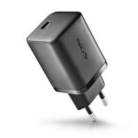 Miniatura 3 de CARGADOR USB GAN NGS BUD65W-H 65W 1xUSB-C PD PPS DISE??O COMPACTO CON CABLE TRENZADO Y 8 TIPS NEGRO