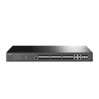 Miniatura 1 de SWITCH GESTIONABLE JETSTREAM TP-LINK SG3428XF 24P GIGABIT SFP L2+ Y 4 RANURAS SFP+ DE 10 GE